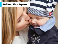 Mother kiss jigsaw