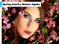 Spring beauty women jigsaw