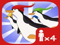 Penguin fish run