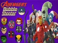 Avengers bubble shooter