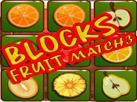 Blocks fruit match3