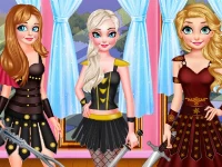 Warrior princess dress up