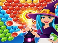 Bubble shooter halloween game