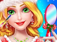 Christmas girl makeover game -christmas girl games