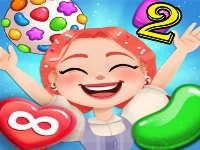 Candy go round sweet puzzle match 3 game crunch | Ojogos 360