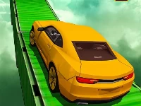 Hill car stunts 3d: crazy car racing simulator 3d