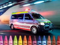 Ambulance coloring