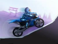 Crazy desert moto