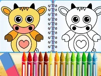 Lovely pets coloring pages