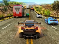 Real car traffic racer