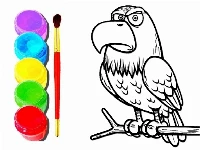 Eagle coloring book