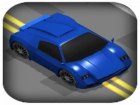 Lowpolly car racing game