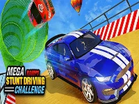 Ramp car stunts racing extreme car stunt