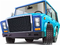 Cartoon trucks puzzle