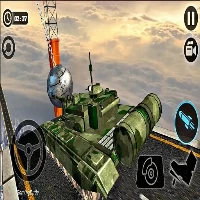 Impossible us army tank driving game