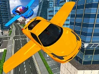 Flying car simulator 3d