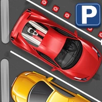 Low polly car parking 2d