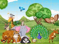 Wild animals jigsaw