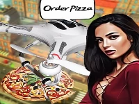 Pizza drone delivery