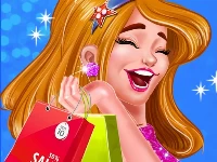 Shopping mall rich girl dressup - color by number