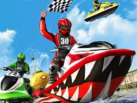 Jet ski boat racing game