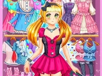 Anime kawaii dress up