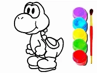 Mario coloring book