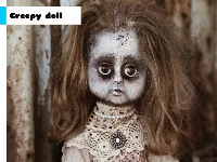 Creepy doll jigsaw