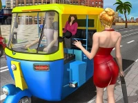 Real rickshaw drive