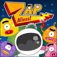 Zap aliens game