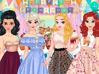 Princess birthday fashion challenge