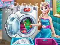 Ice queen laundry day