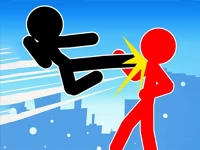 Stickman street fight