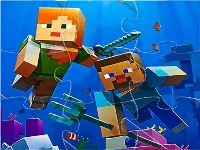 Minecraft jigsaw puzzle