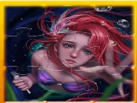 Mermaid ariel princess jigsaw puzzle