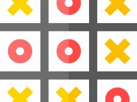 Tic tac toe multiplayer:  x o puzzle board game