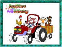 Tractor coloring pages