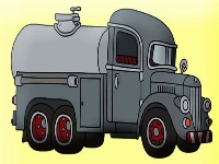 Tank trucks coloring