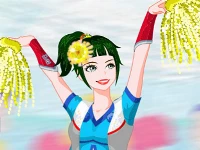 Cheerleader dress up