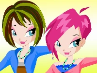 Winx tecna dressup