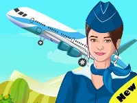 Airport flight simulator game