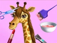 Animal fashion hair salon - trendy style