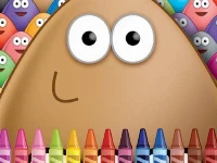 Pou coloring