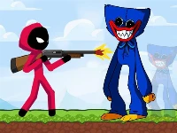 Stickman vs poppy army