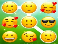 Fun emoji puzzle memory matching game