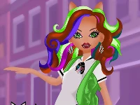 Monster high schoolgirl