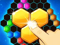 Hexa 2048 puzzle - block merge