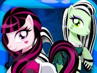 My monster high pony girls