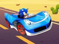 Sonic racing jigsaw