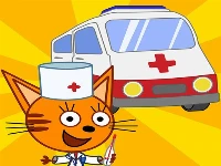 Kid cats animal doctor games cat game